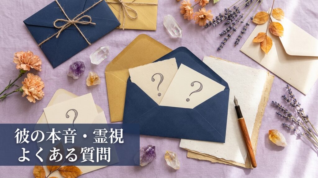 彼の本音・霊視に関するよくある質問