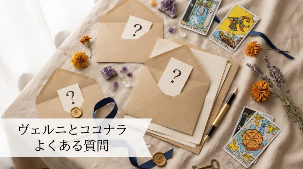 ヴェルニとココナラに関するよくある質問