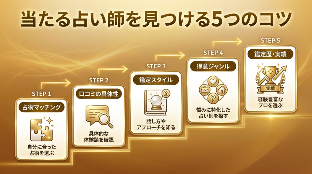 電話占い師の選び方｜当たる先生を見つける5つのコツ