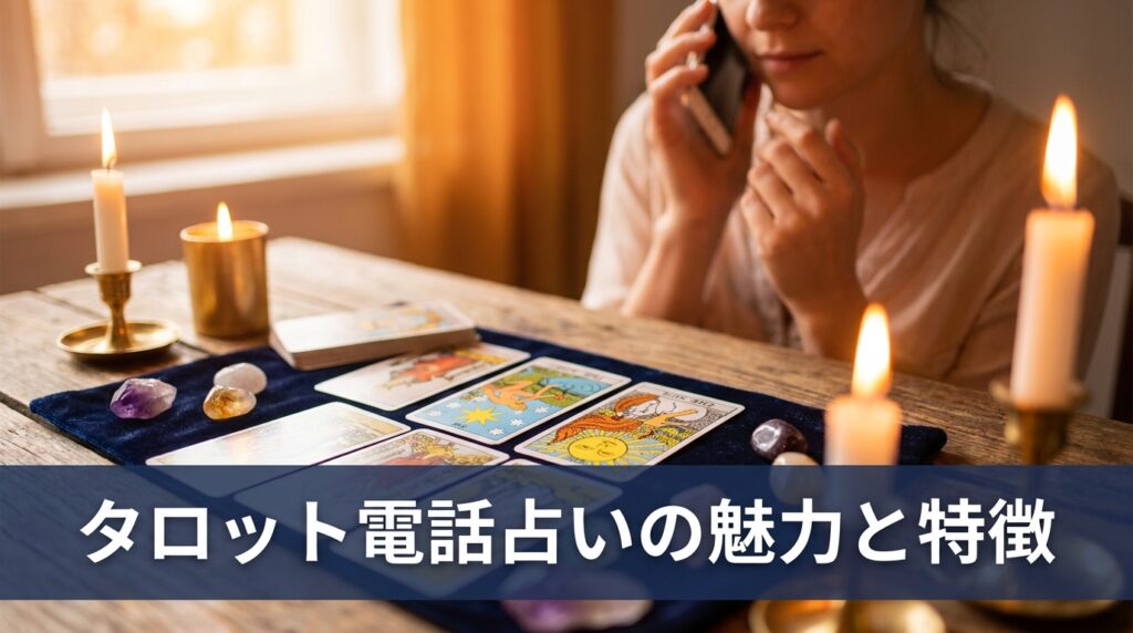 タロット電話占いの魅力と特徴