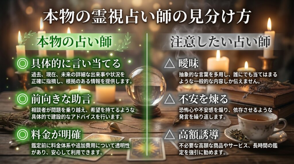 彼の本音を霊視できる本物の占い師の選び方