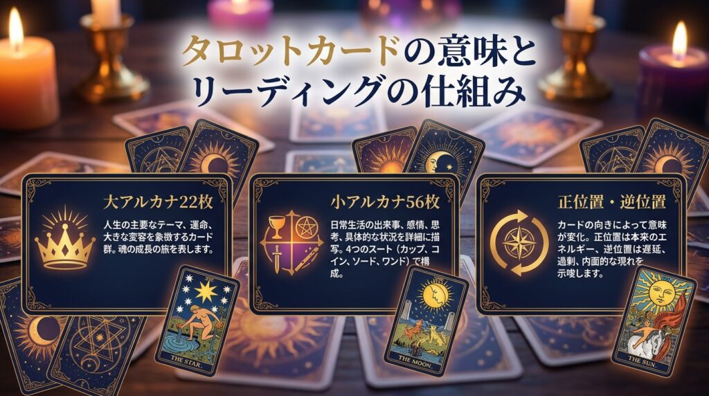 タロットカードの意味とリーディングの裏側