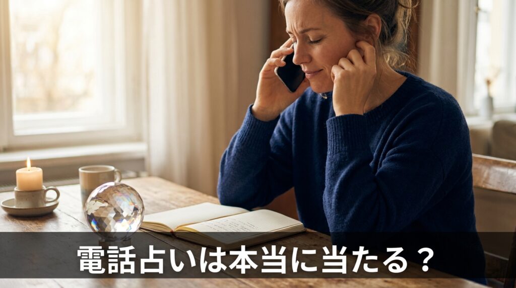 電話占いって本当に当たるの？