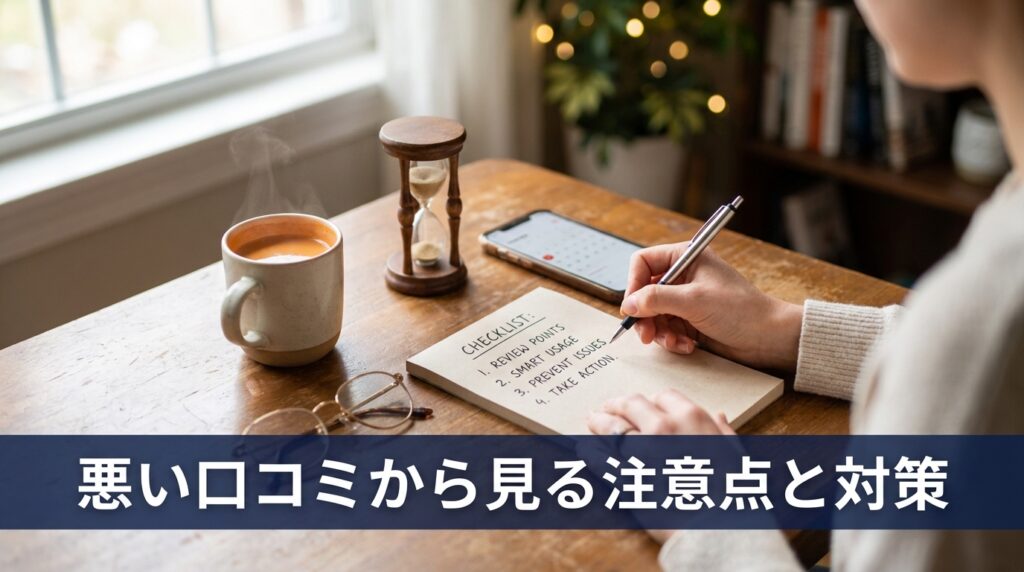 悪い口コミから見るマディアの注意点と対策