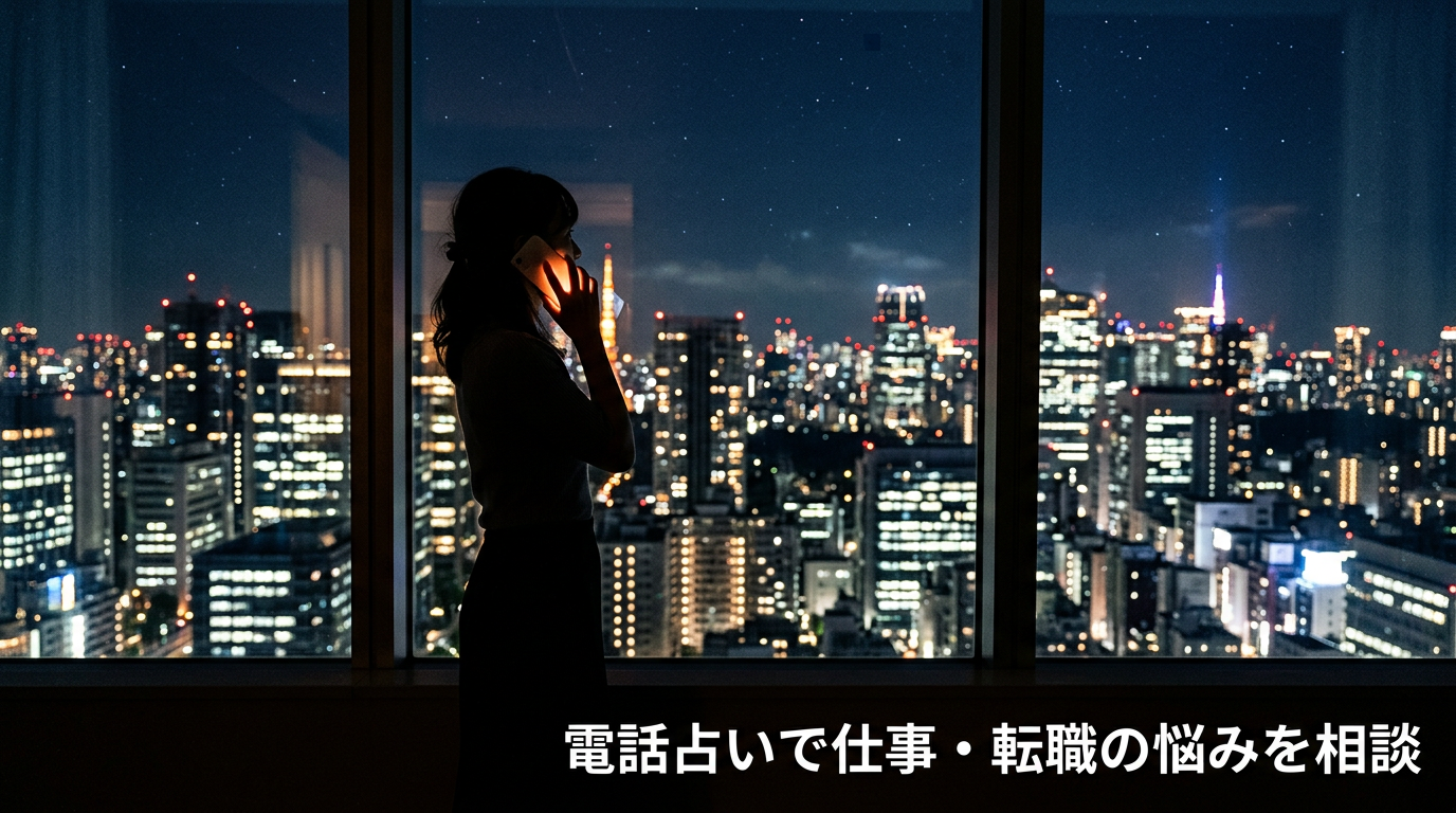 電話占いで仕事・転職の悩みを相談｜当たる占い師の選び方とおすすめサービス5選【2026年最新】