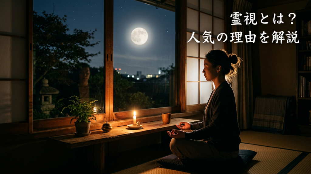 霊視とは？電話占いで人気の理由を解説