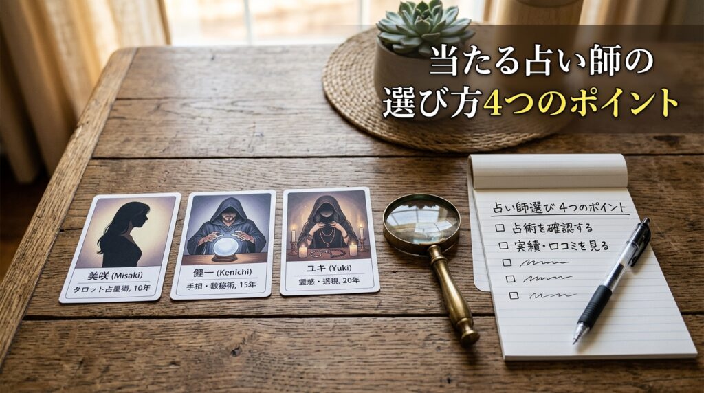 本当に当たる電話占い師の選び方