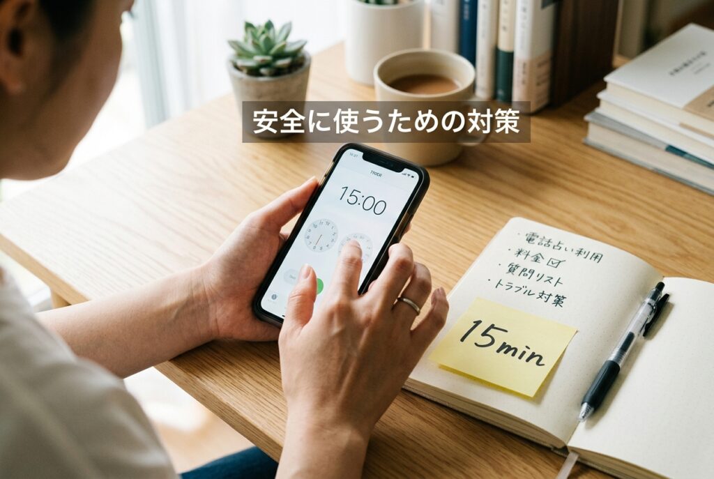 電話占いを安全に利用するための注意点とコツ