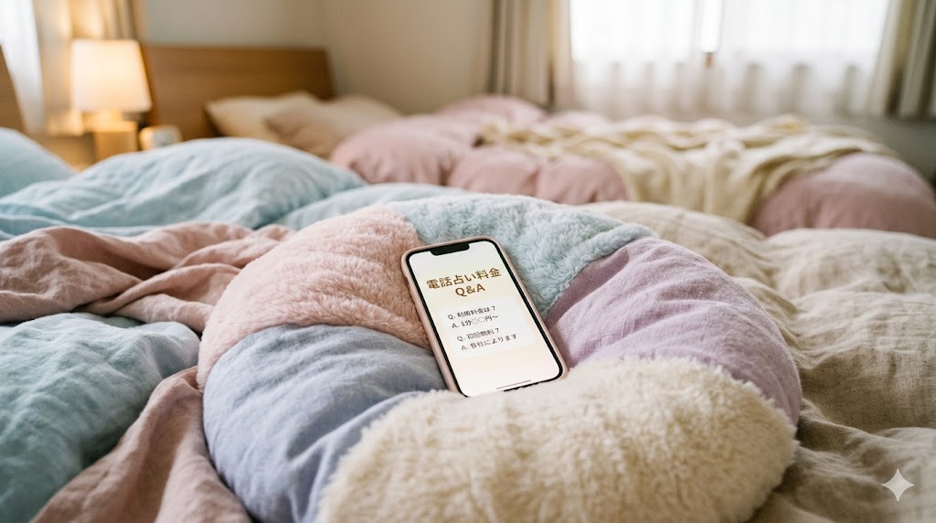 電話占いの料金比較でよくある質問