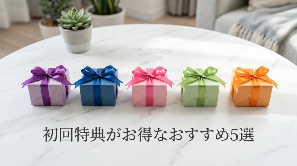 初回特典がお得な電話占いサービスおすすめ5選