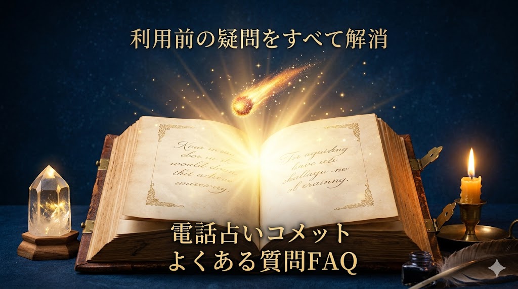 電話占いコメットの口コミに関するよくある質問