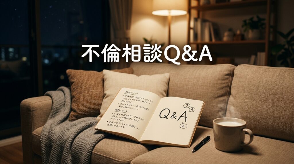 電話占いの不倫相談に関するよくある質問