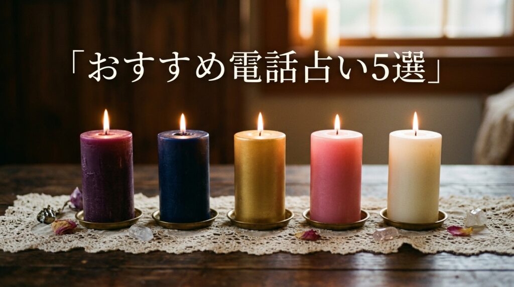 ツインレイ鑑定が当たると評判の電話占いおすすめ5選