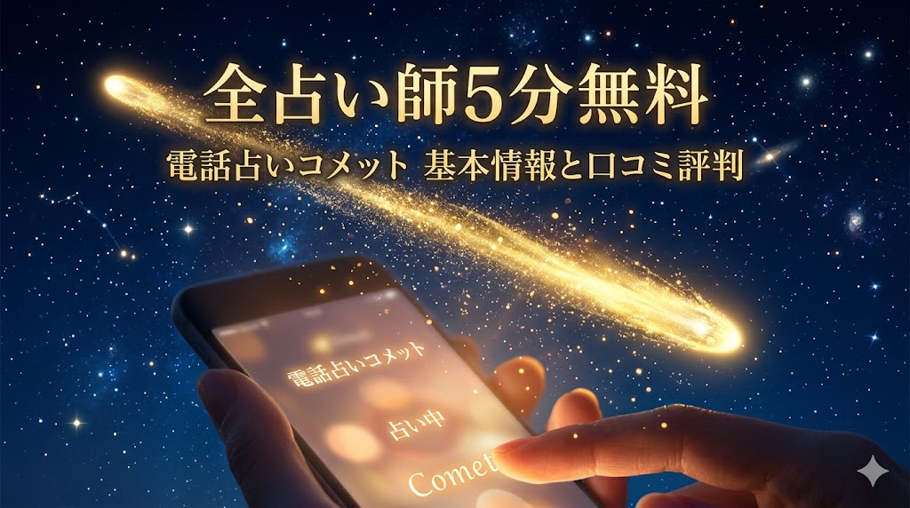 電話占いコメット(Comet)とは?口コミで注目される基本情報