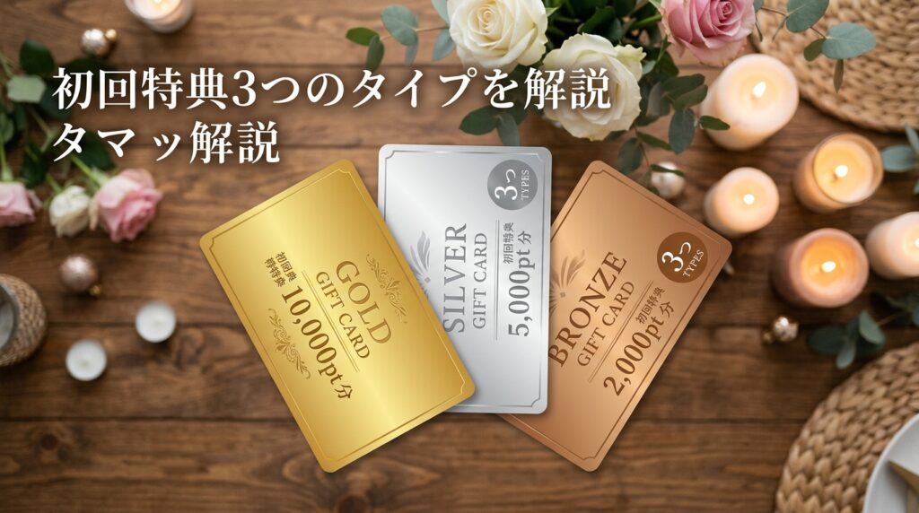 電話占いの初回特典とは？3つのタイプを比較して解説