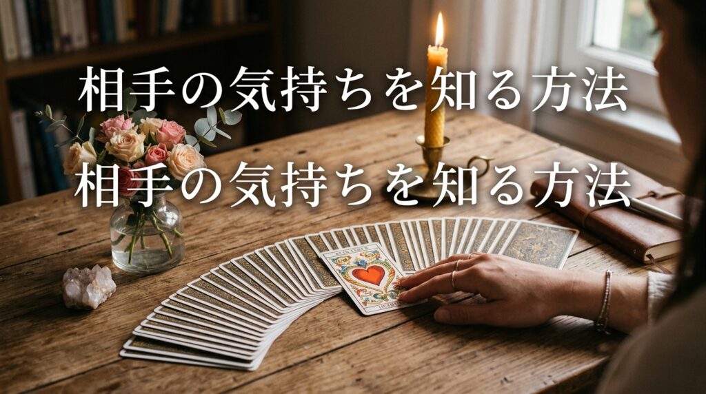 片思いの相手の気持ちを電話占いで知る方法