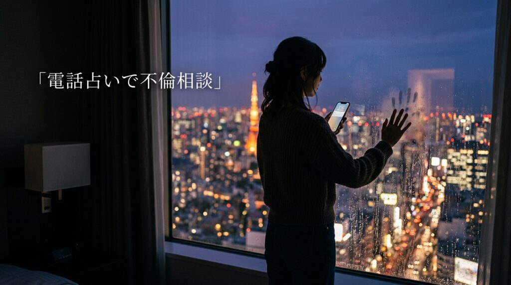 電話占いで不倫相談｜彼の本心と未来がわかる当たる占い師の選び方【2026年最新】