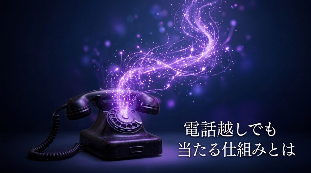 電話占いが当たる仕組み｜なぜ電話越しでもわかるのか