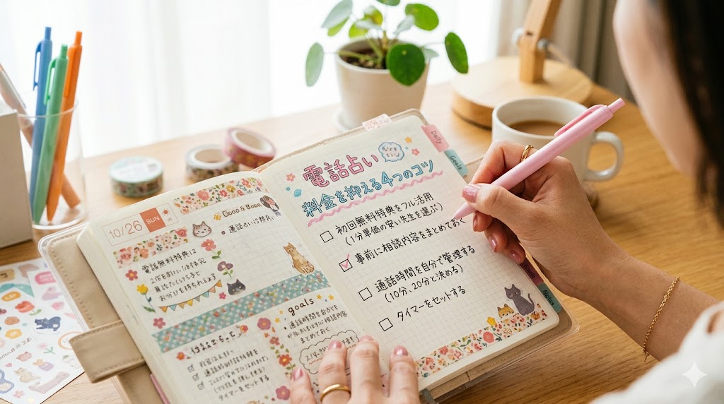 電話占いの料金を安く抑えるコツ｜予算内で満足できる鑑定を受ける方法