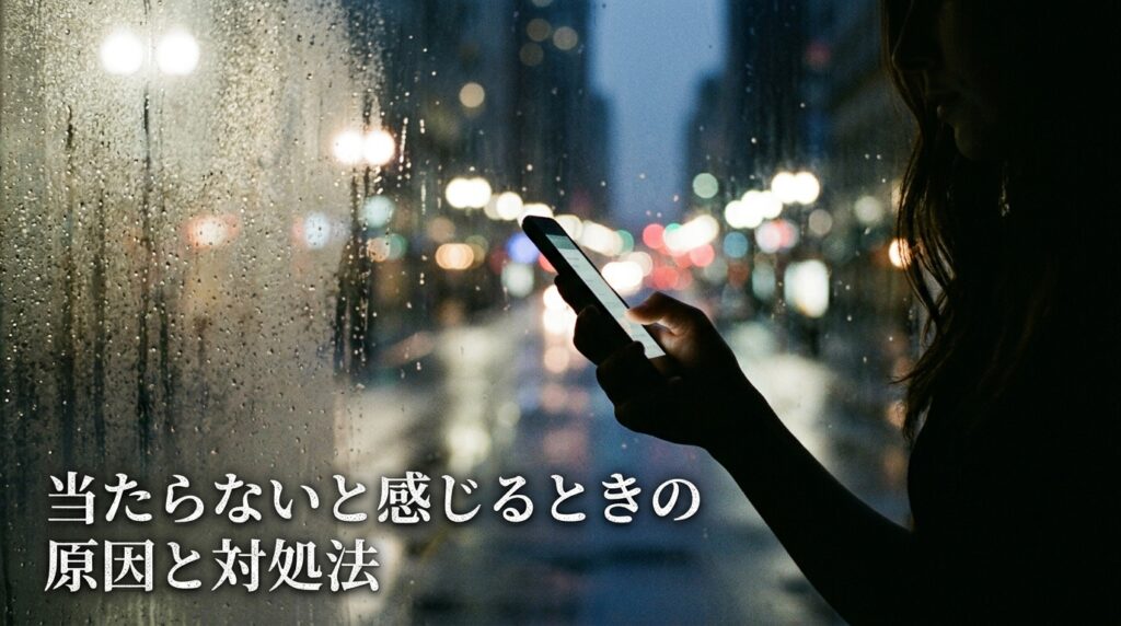 電話占いが当たらないと感じるときの原因と対処法