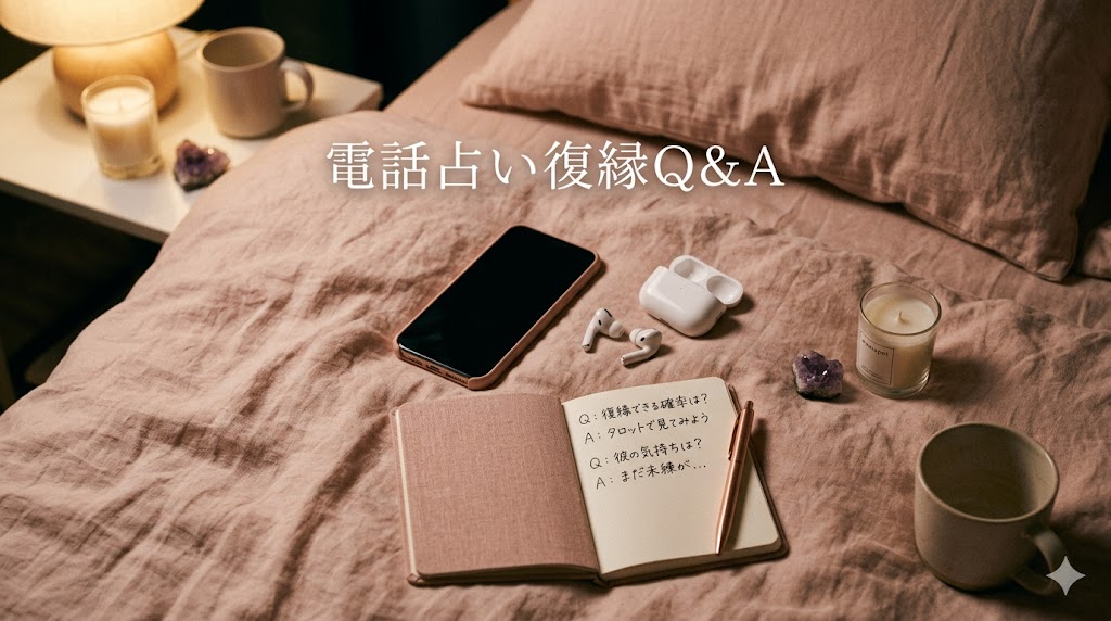 電話占いの復縁相談でよくある質問
