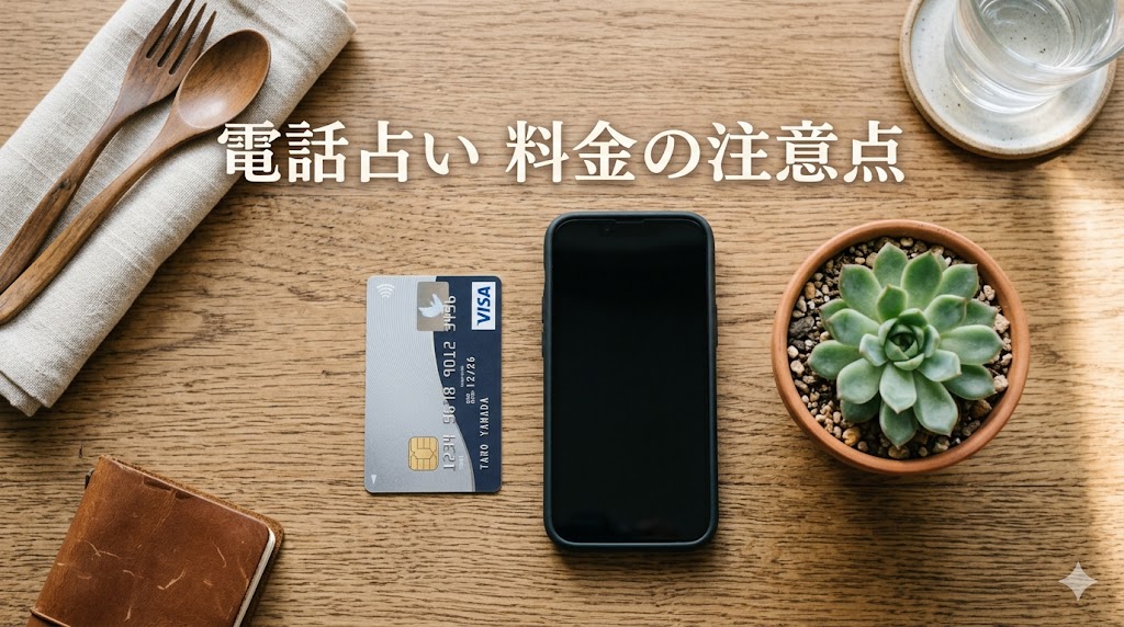 電話占いの料金・支払いに関する注意点｜知っておけば安心のポイント