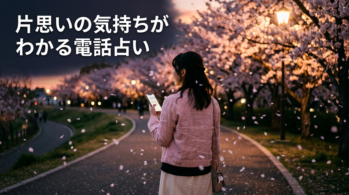 片思いの相手の気持ちがわかる電話占い｜当たる占い師の選び方と成就のコツ【2026年最新】