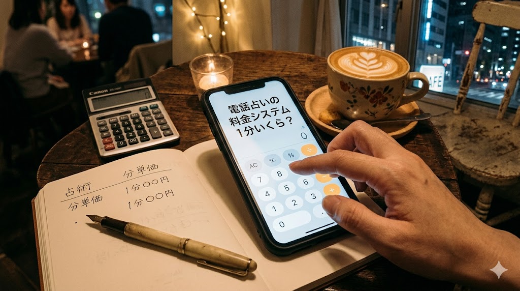 電話占いの料金システムと相場｜1分いくらが目安？