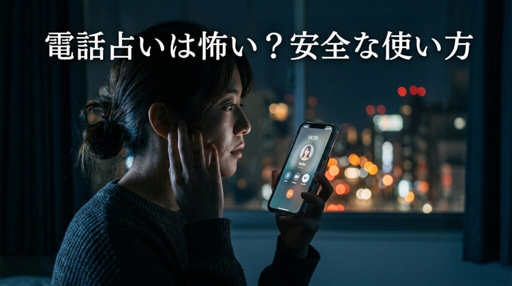 電話占いは怖い？危険？やめた方がいいと言われる理由と安全な利用法を解説