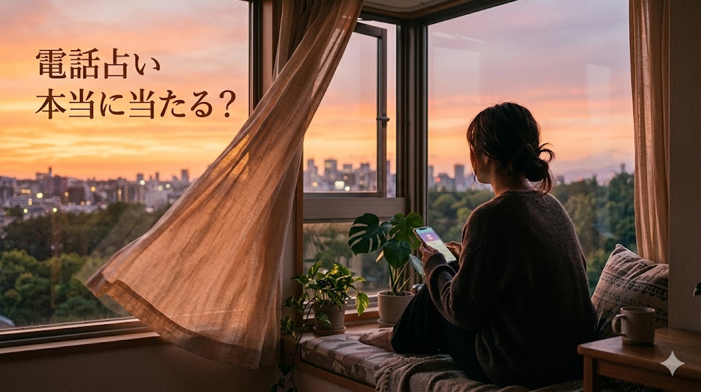 電話占いは本当に当たるの？的中率の実態と注意点