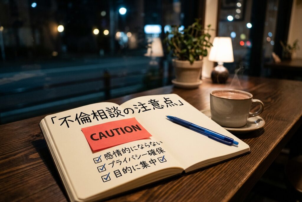 電話占いで不倫相談をする際の注意点