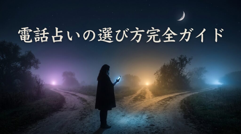 電話占いの選び方完全ガイド｜失敗しないサービス＆占い師選び6つのポイント【2026年最新】