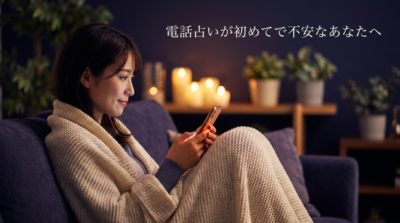 電話占いが初めてで不安な方へ｜緊張をほぐす準備と安心して相談するためのコツを解説【2026年最新】