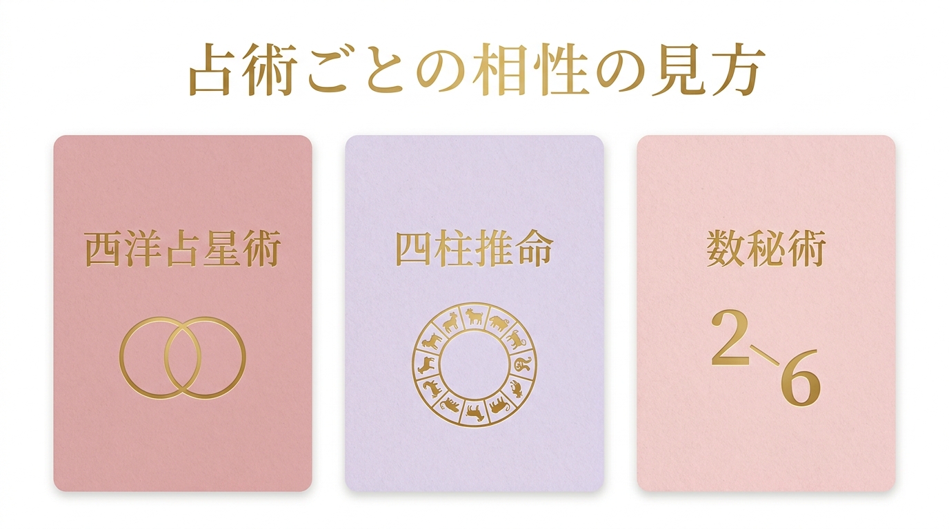 占術でこんなに違う！相性占いの見方