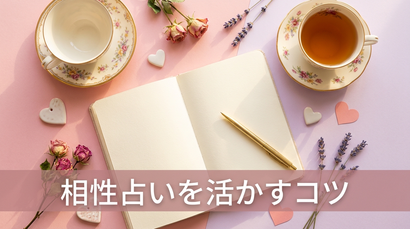 相性占いを最大限活かすコツと相談例
