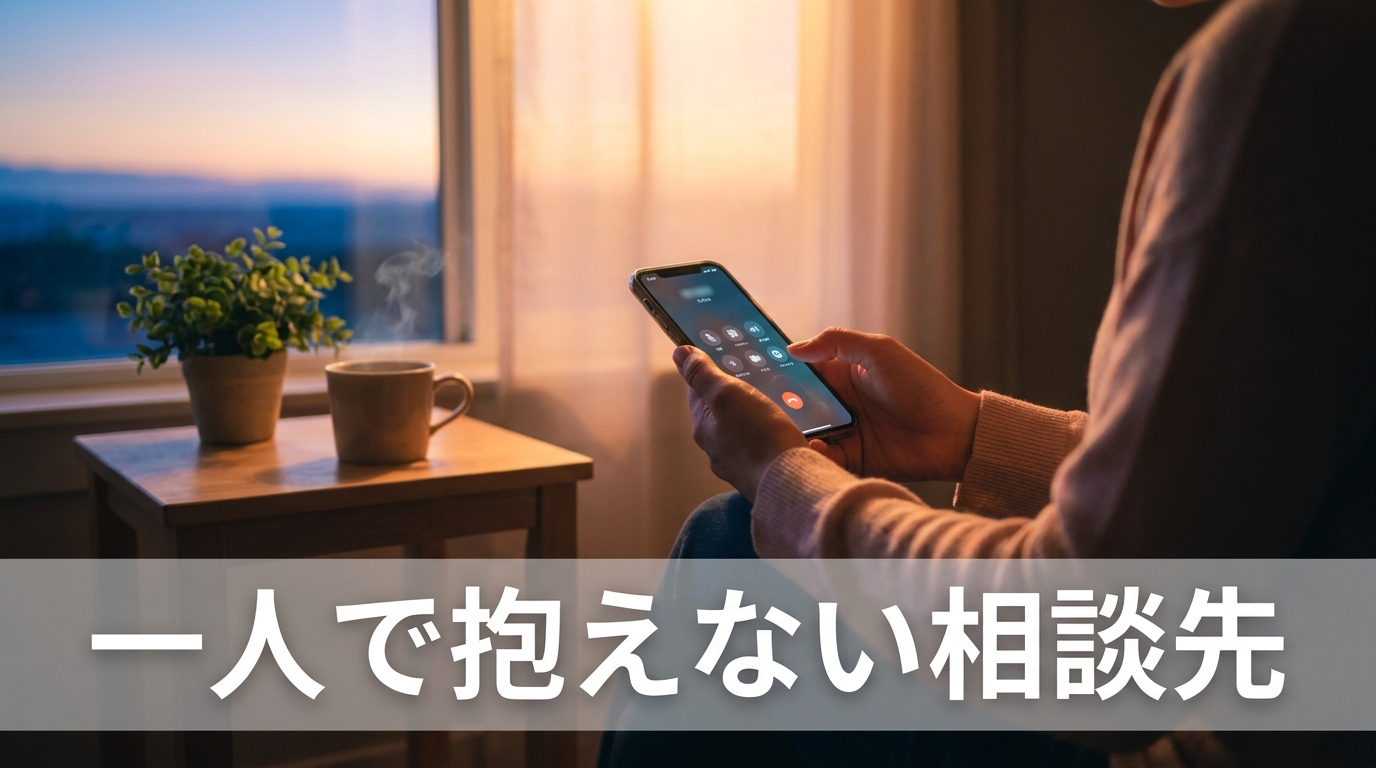 つらいときは一人で抱えない｜占い以外の相談先