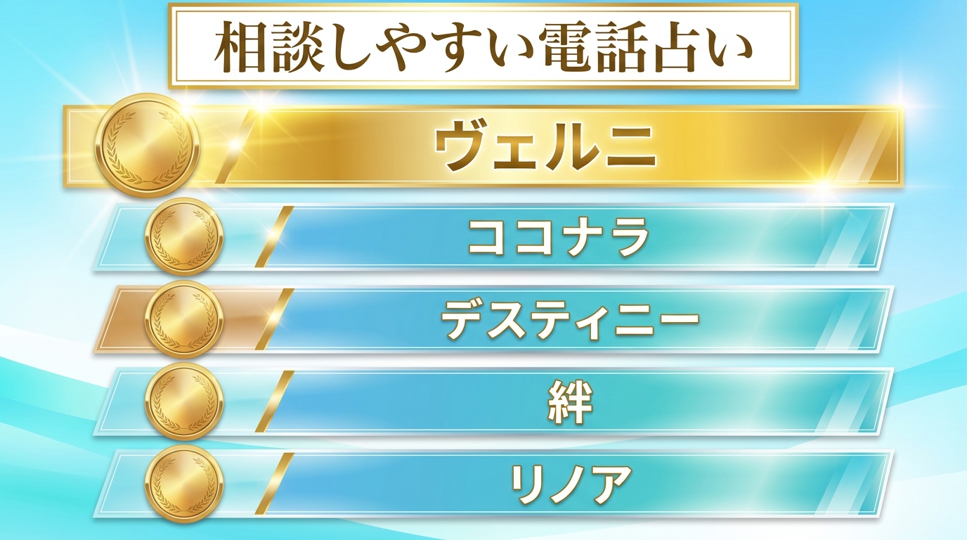 聞き方の練習にもおすすめの電話占い5選