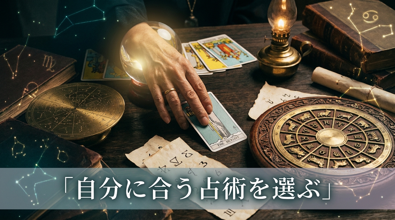 占術とは？電話占いで占術を選ぶ意味