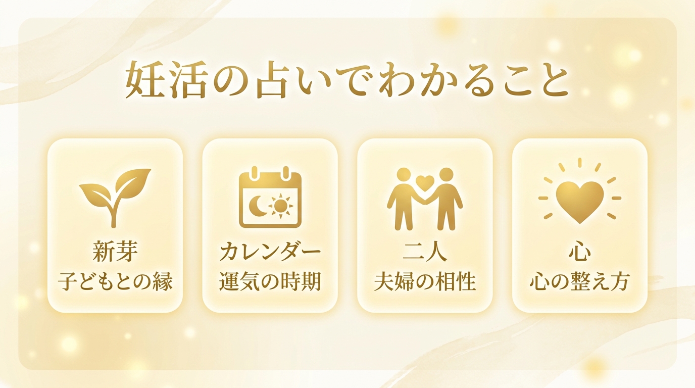 妊活・子宝占いでわかること