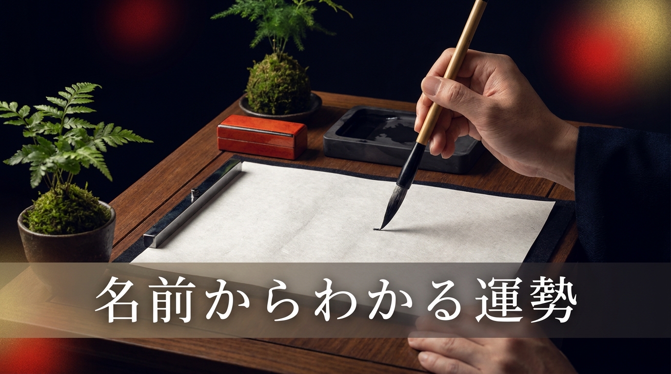 姓名判断とは？名前からわかること
