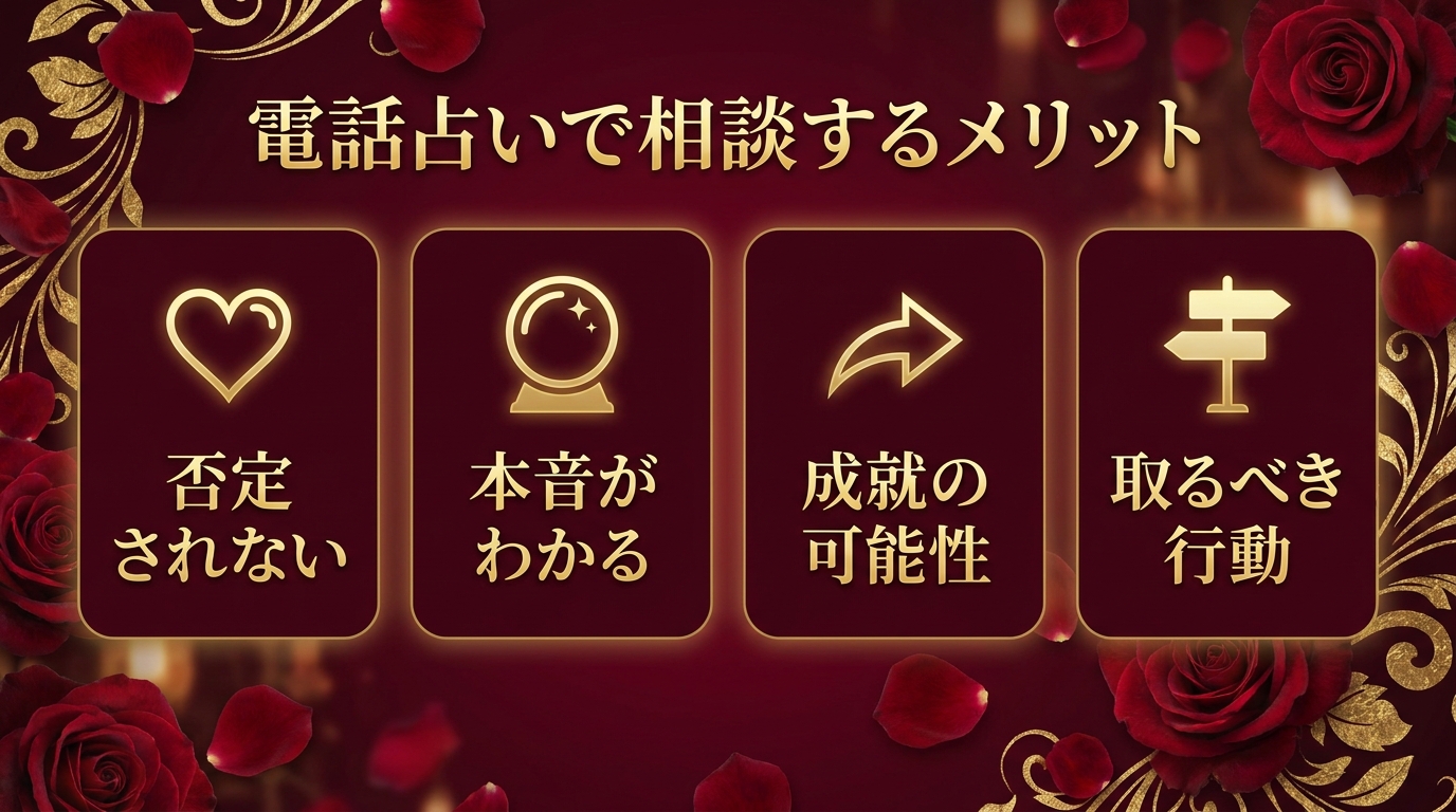 略奪愛の悩みを電話占いで相談するメリット