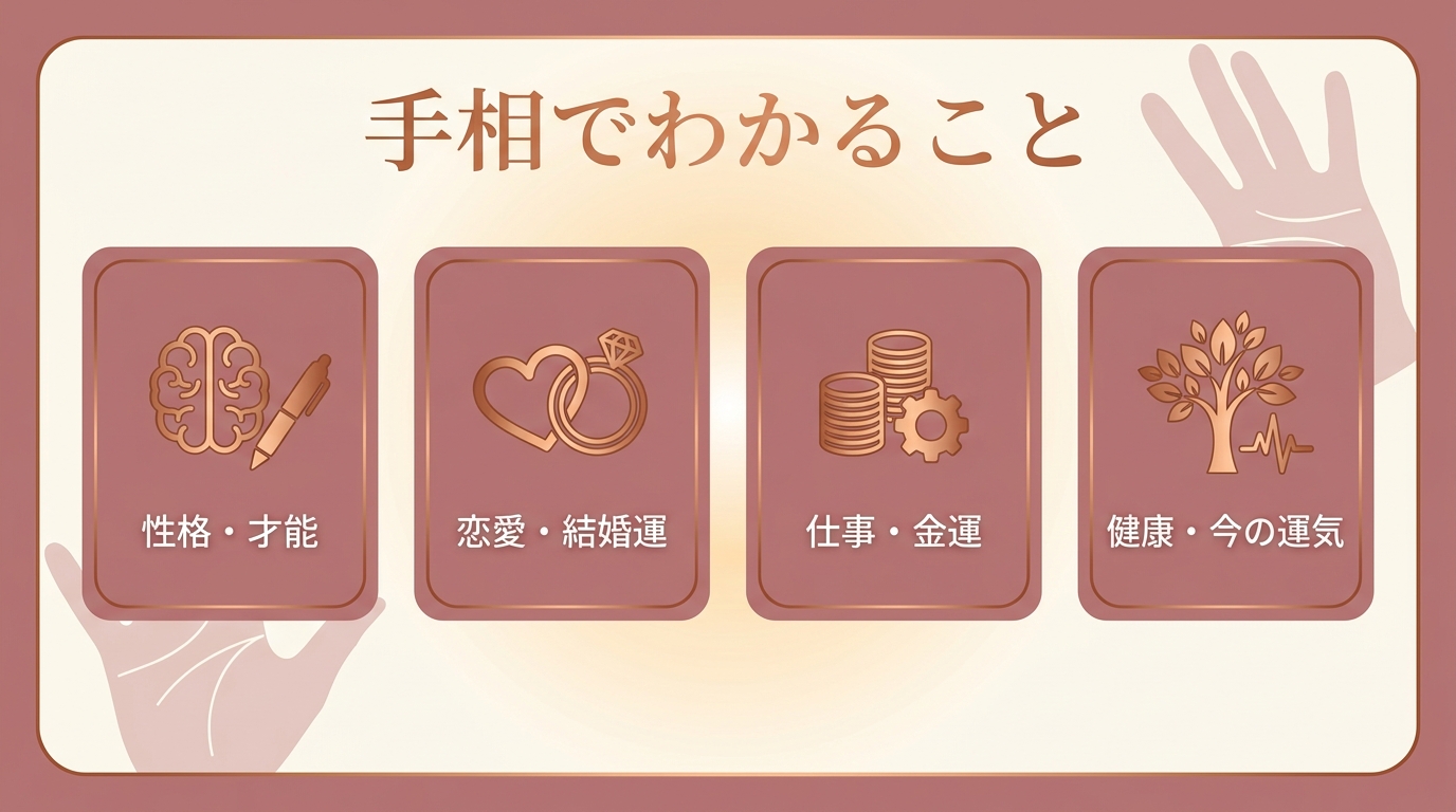 手相でわかること