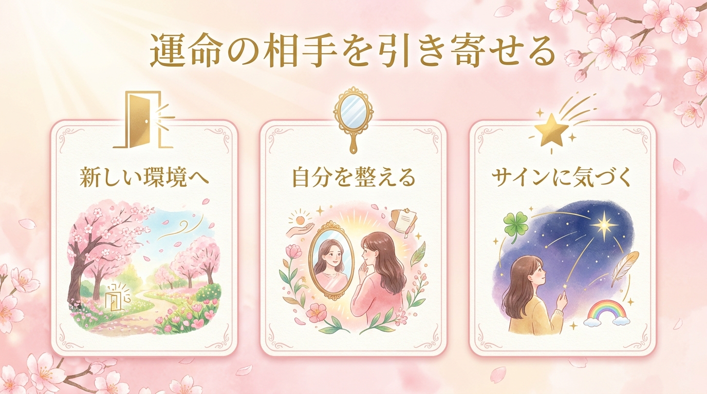 運命の相手を引き寄せる方法