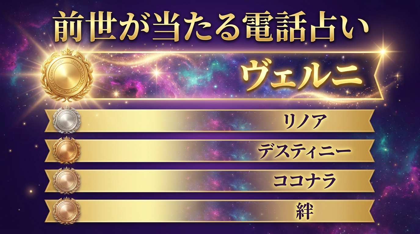 前世が当たる電話占いおすすめ5選